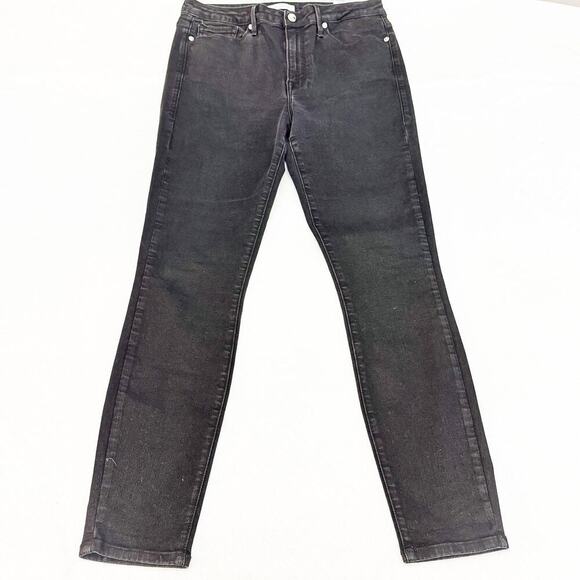 Good American Good Legs Black Denim Jeans GL452C Size 12 / 31 - Picture 2 of 7